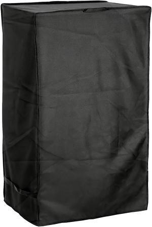 Outdoor Smoker Grill Cover - 20"L x 17"W x 31"H - Electric, Propane, Pellet, or Charcoal BBQ Smoker Cover - UV Protected, and Weather Resistant Storage Cover - Black