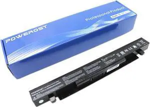 Powerost High Performance Laptop Battery for Asus X550 A41-X550 A41-X550A F550 K550 A550 F552 K450 P450 P550 R409 R510 X452 Series [Li-ion 4-Cell 15V 2950mAh/44Wh]