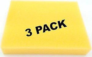 Bissell AeroSwift Vacuum Foam Filter, Yellow, 1600304
