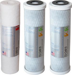 APEC Water Systems FILTER-SET-ESPHUV-SS High Capacity Replacement on sale Filter Set For