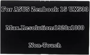 FHD LCD Screen Assembly for Asus ZenBook 15 UX533 NON-TOUCH