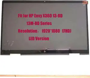 13.3" FHD Lcd Touch Screen+Bezel Assembly for HP ENVY X360 13-bd0023dx