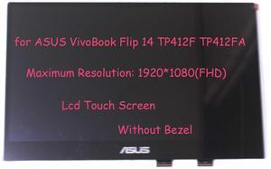 14" FHD Lcd Touch Screen Assembly For Asus Vivobook Flip 14 TP412UA TP412U TP412