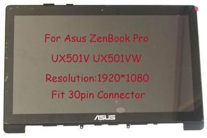 15.6" FHD Lcd Touch Screen+Bezel for Asus ZenBook Pro UX501V UX501VW