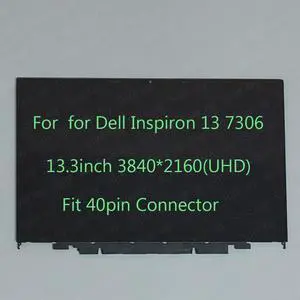 13.3'inch UHD LCD Touch Screen+Bezel Assembly for Dell Inspiron 13 7306 6YF6P