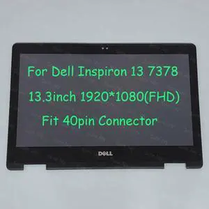 13.3inch FHD Touch Screen LED LCD Bezel Assembly for Dell Inspiron 13 7378 P69G001