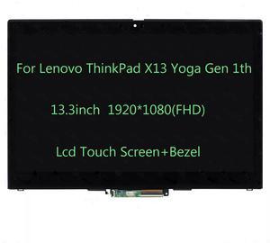 FHD LCD Touch Screen Assembly For Lenovo ThinkPad X13 Yoga Gen 1 20SX IR Camera