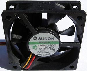 Sunon KDE1206PKV2 60x60x20mm MagLev Fan, 3Pin