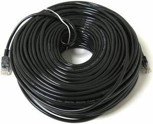 200FT 200 FT RJ45 CAT5 CAT 5 HIGH SPEED ETHERNET LAN NETWORK BLACK PATCH CABLE