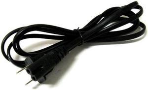 US Style 6FT 6' FT 2-Prong Port AC Power Cord/Cable for PS2 PS3 Laptop