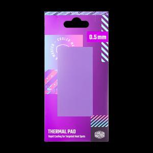 Cooler Master Thermal Pad (0.5mm Thickness) - 13.3w/mK, 95 x 45 mm, High Thermal Conductivity, Rapid Cooling for Targeted Heat Spots