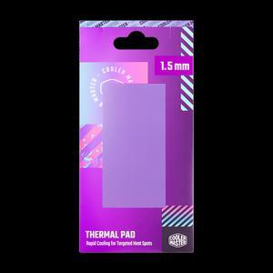Cooler Master Thermal Pad (1.5mm Thickness) - 13.3w/mK, 95 x 45 mm, High Thermal Conductivity, Rapid Cooling for Targeted Heat Spots