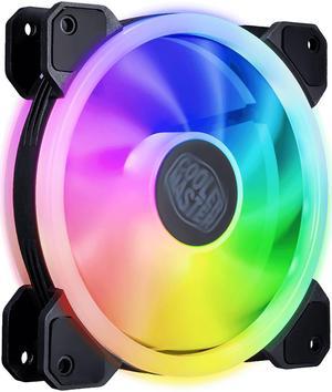 MasterFan MF120 S3 (PWM) - Addressable RGB 120mm Fan w/ Triple-loop BOLD ARGB Lighting