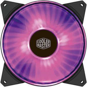 MasterFan MF140R RGB (PWM) with Hybrid-Design Fan Blade, Speed Profiles, Jam Protection, and Customizable Color Options by Cooler Master