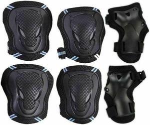 Roller Skating Knee Elbow Wrist Protective Guard Pad Gear Pack Adult Safety Gear