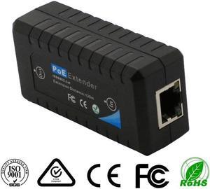 1 Port PoE Extender 10/100M IEEE802.3af Transmission 120M For Ethernet IP Camera