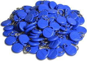 125KHz RFID Key Fob Proximity ID Card Token Tag Keypad Card for Doorbell Door Entry Access Control System for Security Lock 100pcs