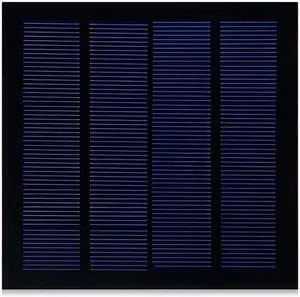 1.5W 12V Portable Solar Panel Solar System Battery Charger Output Power Bank