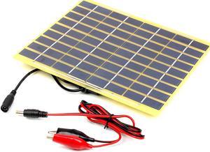 5W 18V 270mA Polycrystalline Solar Panel Solar Cell For 12V Car Battery Charger