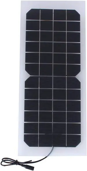 Outdoor 10W 12V 830mA Portable Solar Panel 12V Battery Charger Power Bank