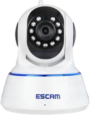 Escam QF002 HD 720P Wireless IP Network Camera Day Night Vision P2P WIFI Indoor Infrared Security Surveillance CCTV Mini Dome Camera