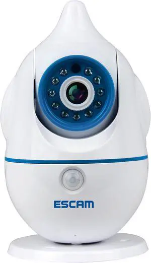 ESCAM QF521 IP Network Camera 720P 3.6mm Lens P2P Wifi Baby Monitor Two-way Audio Indoor Camera
