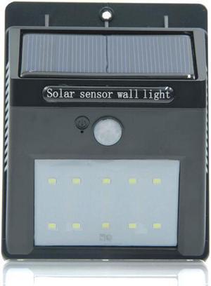 LED Solar Lamp PIR Human Motion Sensor Light Outdoor Path Wall Security Lamp