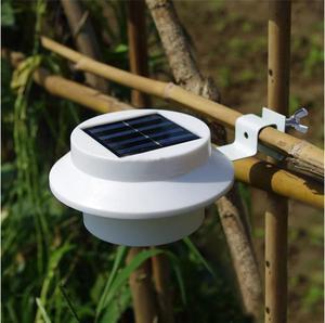 3 LED Solar Power Sensor Wall Light Outdoor Garden Landscape Fence Spot Lamp