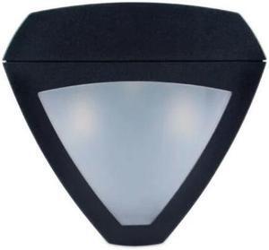 2 LED Triangle Solar Light Sensor Light Landscape Garden Outdoor Stair Lamp