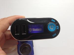 Car Audio Player USB Bluetooth MP3 Music Player Vehicle Cigarette Lighter Color Box