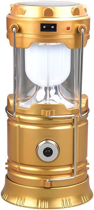 Outdoor LED Camping Light Solar Power Emergency Lighting Portable Tents lamp