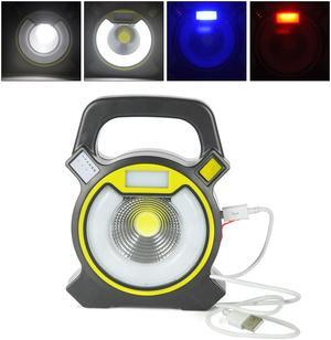 Outdoor Portable 5W USB Rechargeable LED Flood Spot Light Camping Work Lamp