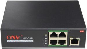 ONV-H1004P 5-Port 10/100M Standard PoE Switch