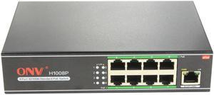 ONV-H1008P 9-Port 10/100M Standard PoE Switch