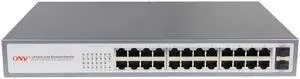 ONV-POE33024PFB 24*10/100M PoE Ports + 2*10/100/1000M SFP Ports PoE Switch support PoE IEEE802.3af/at