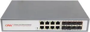 ONV-POE33168PFM 16-Port Full Gigabit L2+ Managed PoE Switch HD monitor transmission and power supply
