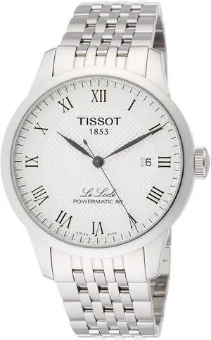 Tissot Men's Le Locle 39mm Steel Bracelet Automatic Watch T006.407.11.033.00 Tissot Men's Le Locle 39mm Steel Bracelet Automatic Watch T006.407.11.033.00