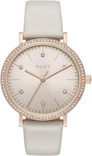 Dkny Ladies Quartz Wristwatch NY-8441 Gold Tone w Pink Jeweled Case and  Band | eBay