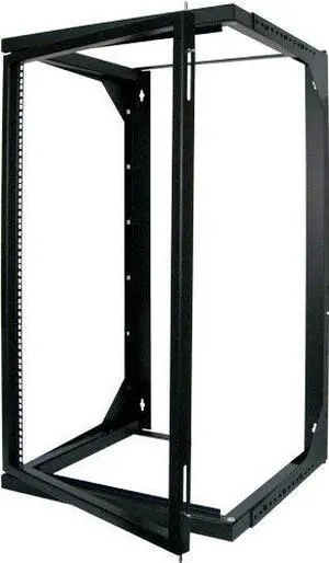 Vertical Cable  20U Open Wall Mount Frame Rack with Hinge - Adjustable Depth 18"-30" 047-WSM-2026