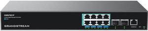 Grandstream Enterprise Layer 3 Managed Multi-Gigabit PoE Network Switch, 8 x 2.5 GigE PoE++, 2 x 10G SFP+ GWN7821P (NEW, late-Nov)