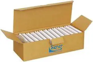 ICC Faceplate Flat 1-Gang 4-Port 25 Pack White IC107F4CWH