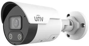 Uniview UNV 4MP Dual Light Fixed Bullet, 2.8mm, Built-in Mic & Speaker IPC2122SR3-ADF28KMC-DL