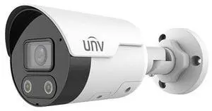 Uniview UNV 4MP Dual Light Fixed Bullet, 2.8mm, Built-in Mic & Speaker IPC2124SR3-ADF28KMC-DL