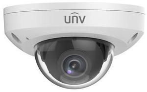 Uniview UNV 2MP Network Fixed Mini Dome(2.8mm,30m IR, Premier Protection,LightHunter, WDR,SD Slot,3 Axis,PoE,Built-in MicroPhone,Audio) IPC312SB-ADF28K-I0