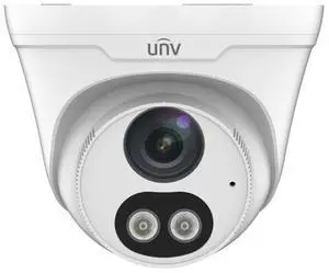 Uniview UNV 4MP Dual Light Fixed Turret, 4.0mm, Built-in Mic & Speaker IPC3612SR3-ADF40KMC-DL