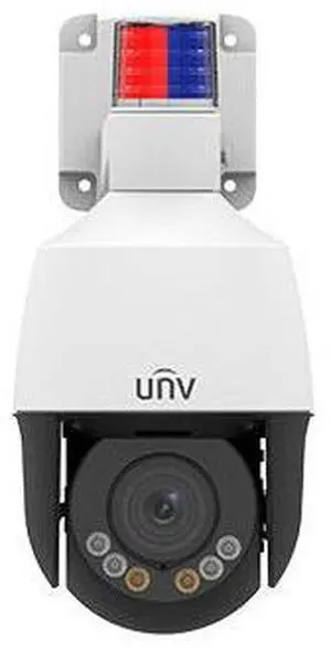 Uniview UNV 5MP Light&Sound Alarm PTZ Camera (2.8mm-12mm, Two-Way Audio, Starlight, Auto Tracking) IPC675LFW-AX4DUPKC-VG