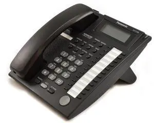 Panasonic KX-T7736B 24 Button Advanced Hybrid Speakerphone Black