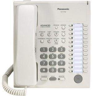 Panasonic KX-T7750 24-BUTTON Advanced Hybrid Telephone White (Refurbished)