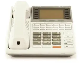 Panasonic KX-T7235 Digital Speakerphone 6-line LCD 24 Co Line XDP White (Refurbished)