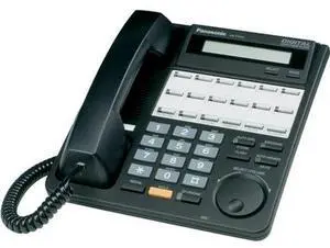 Panasonic KX-T7431 Phone Black 12 Button PBX Telephone (Refurbished)